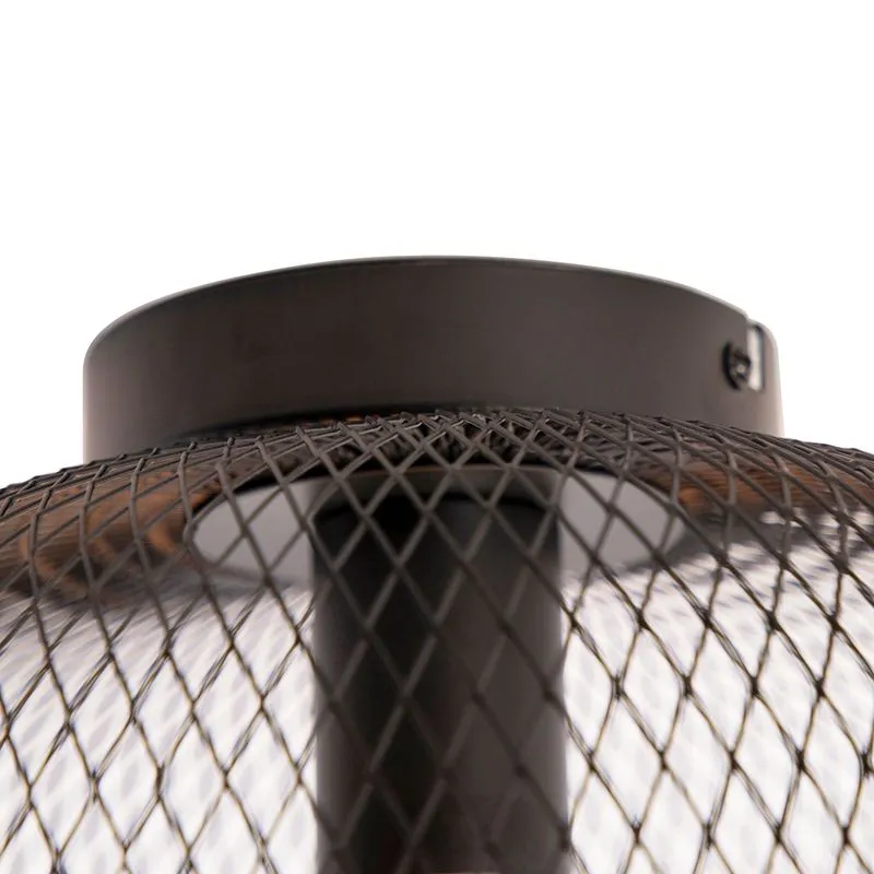 Plafoniera moderna nera - Bliss Mesh