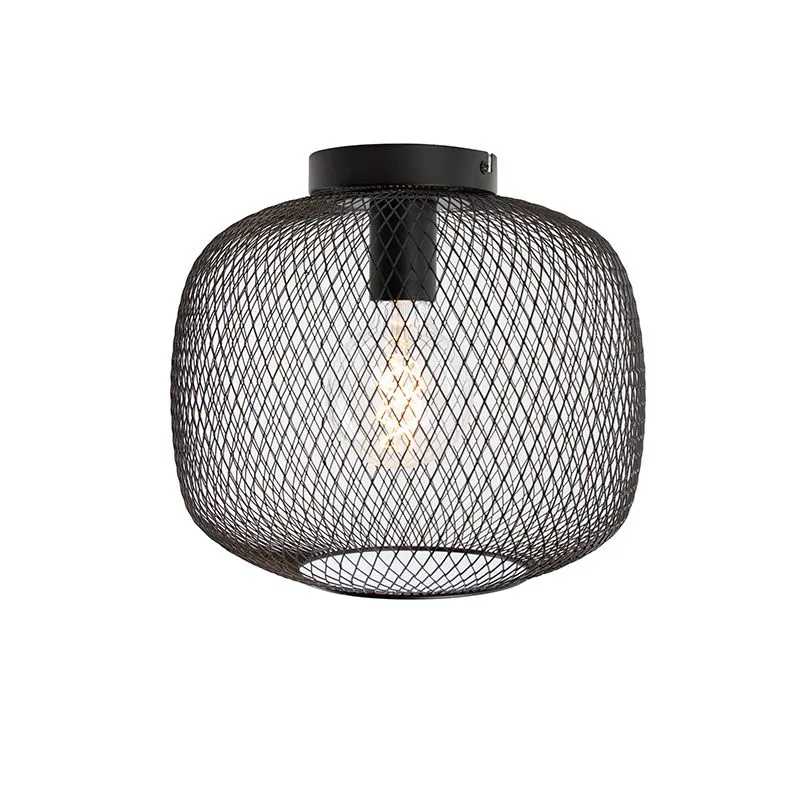 Plafoniera moderna nera - Bliss Mesh