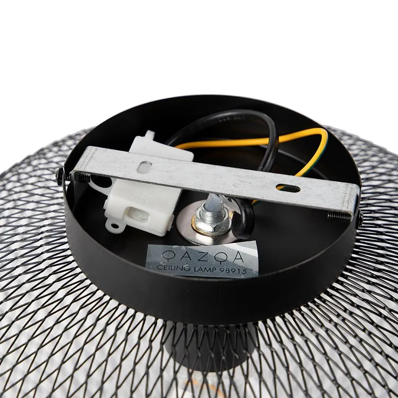 Plafoniera moderna nera - Bliss Mesh