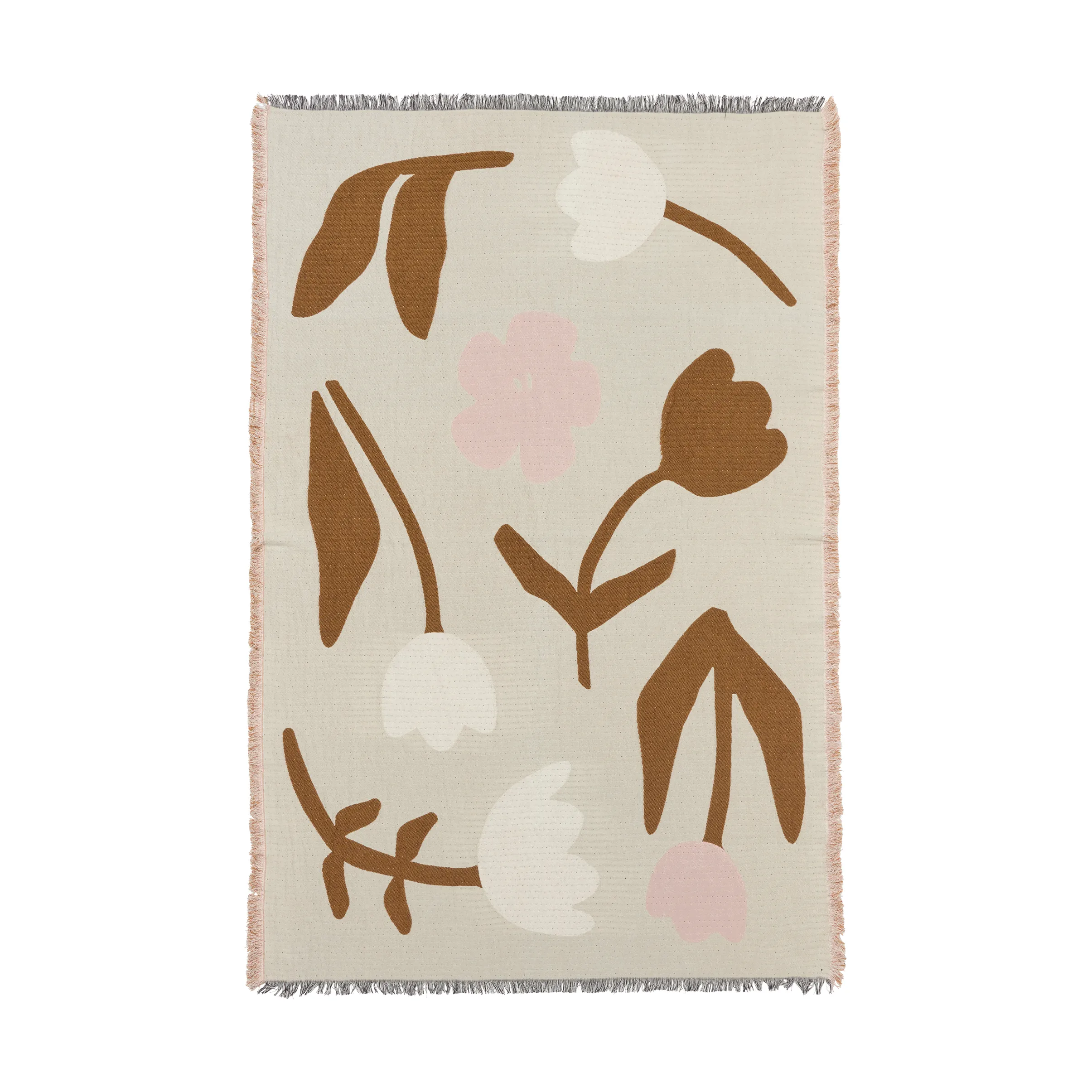 Plaid Rosita 130x180 cm.jn{font-size:18px}Golden brown-mauve pink