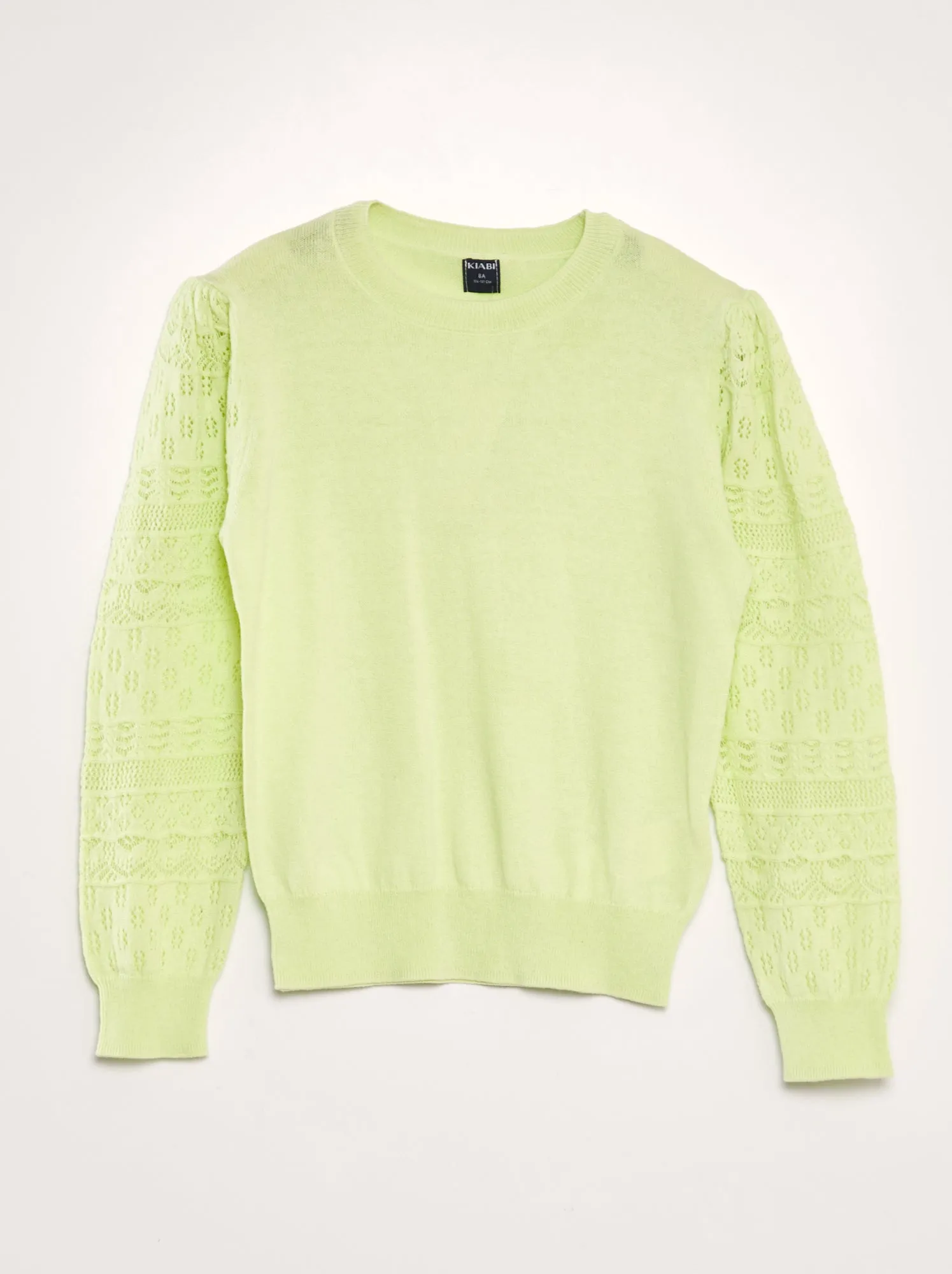 Pullover a maglia fine - VERDE