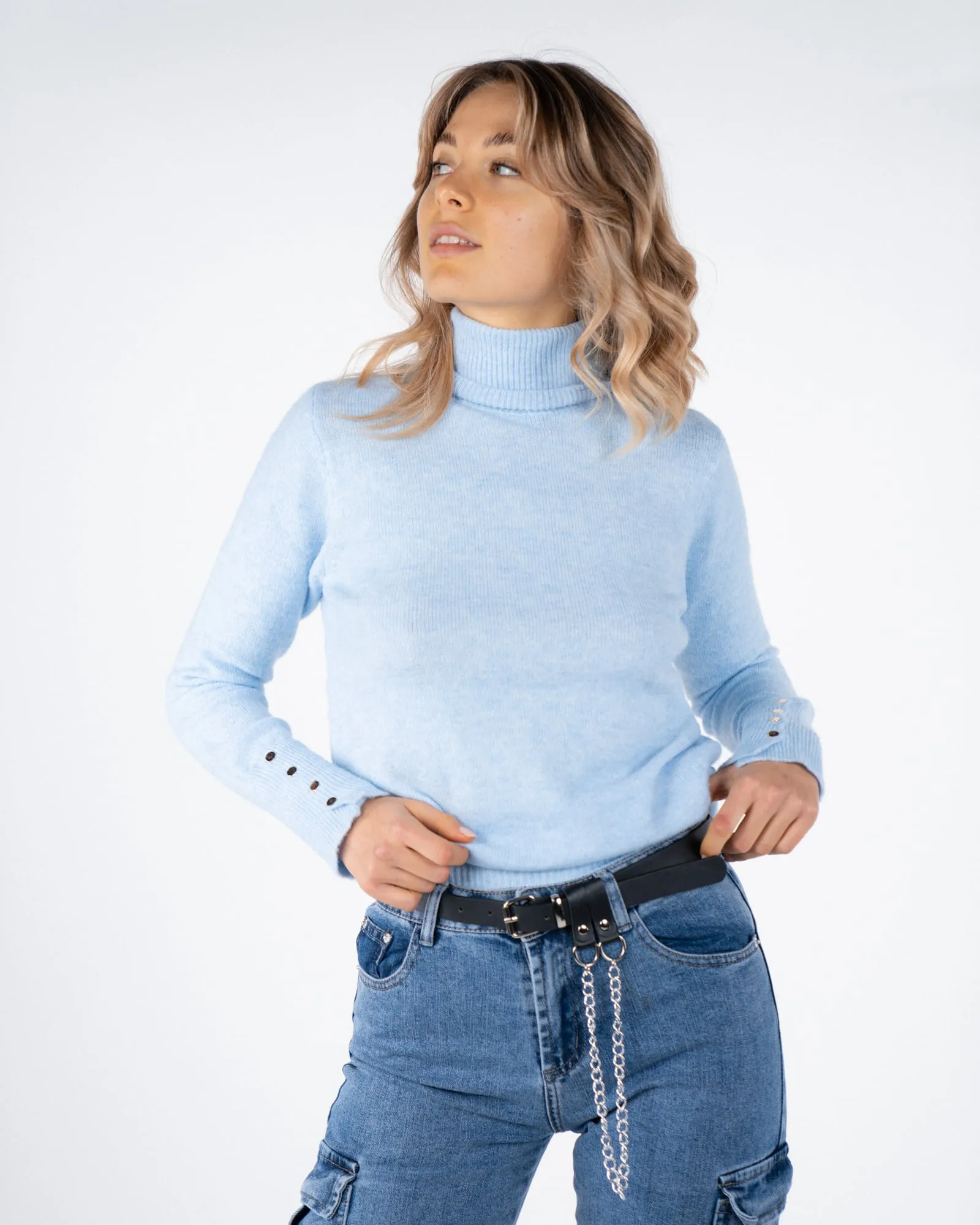 Pullover - Azzurro