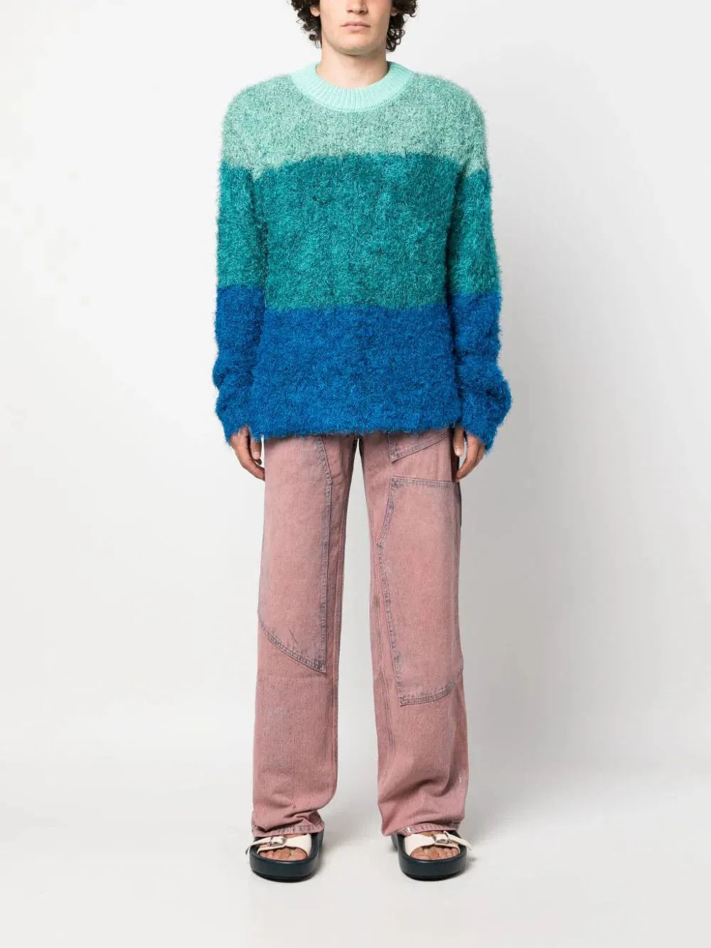Pullover Color Block