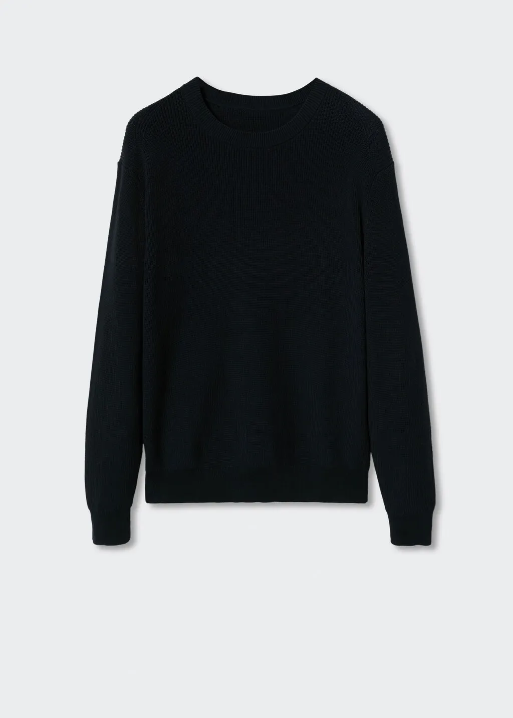Pullover cotone testurizzato