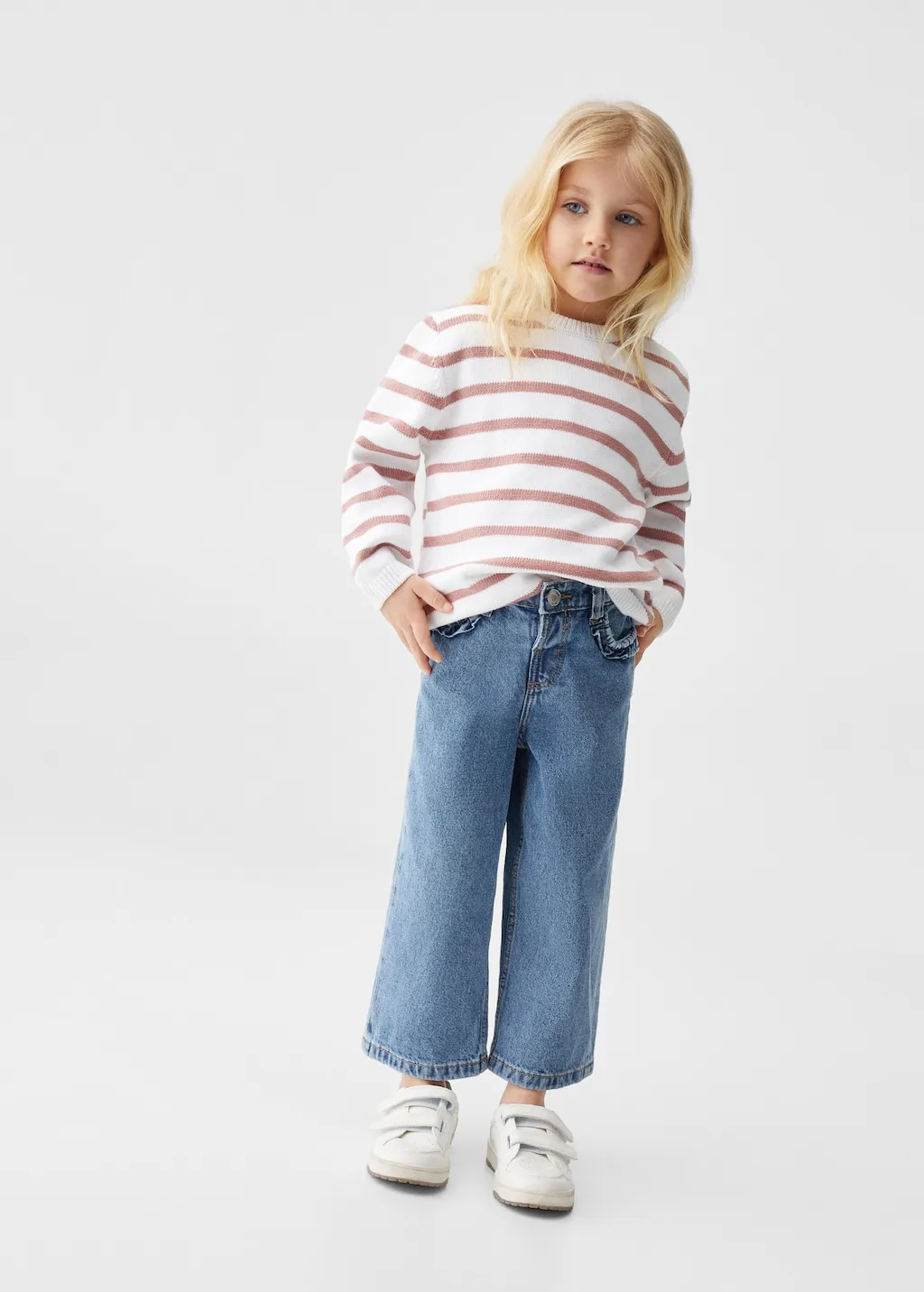 Pullover fantasia righe