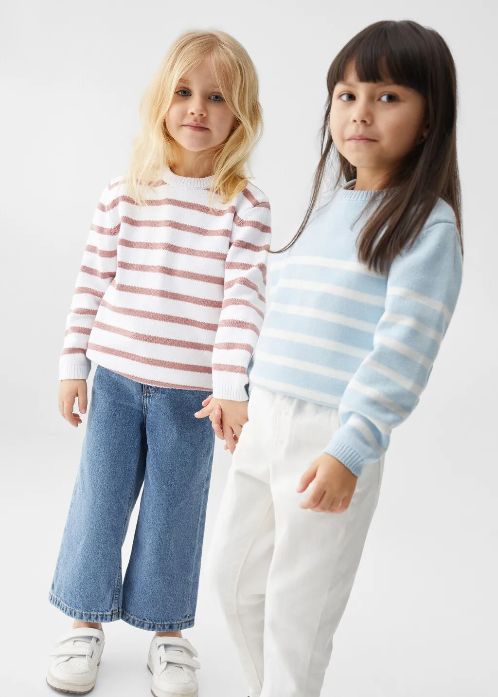 Pullover fantasia righe
