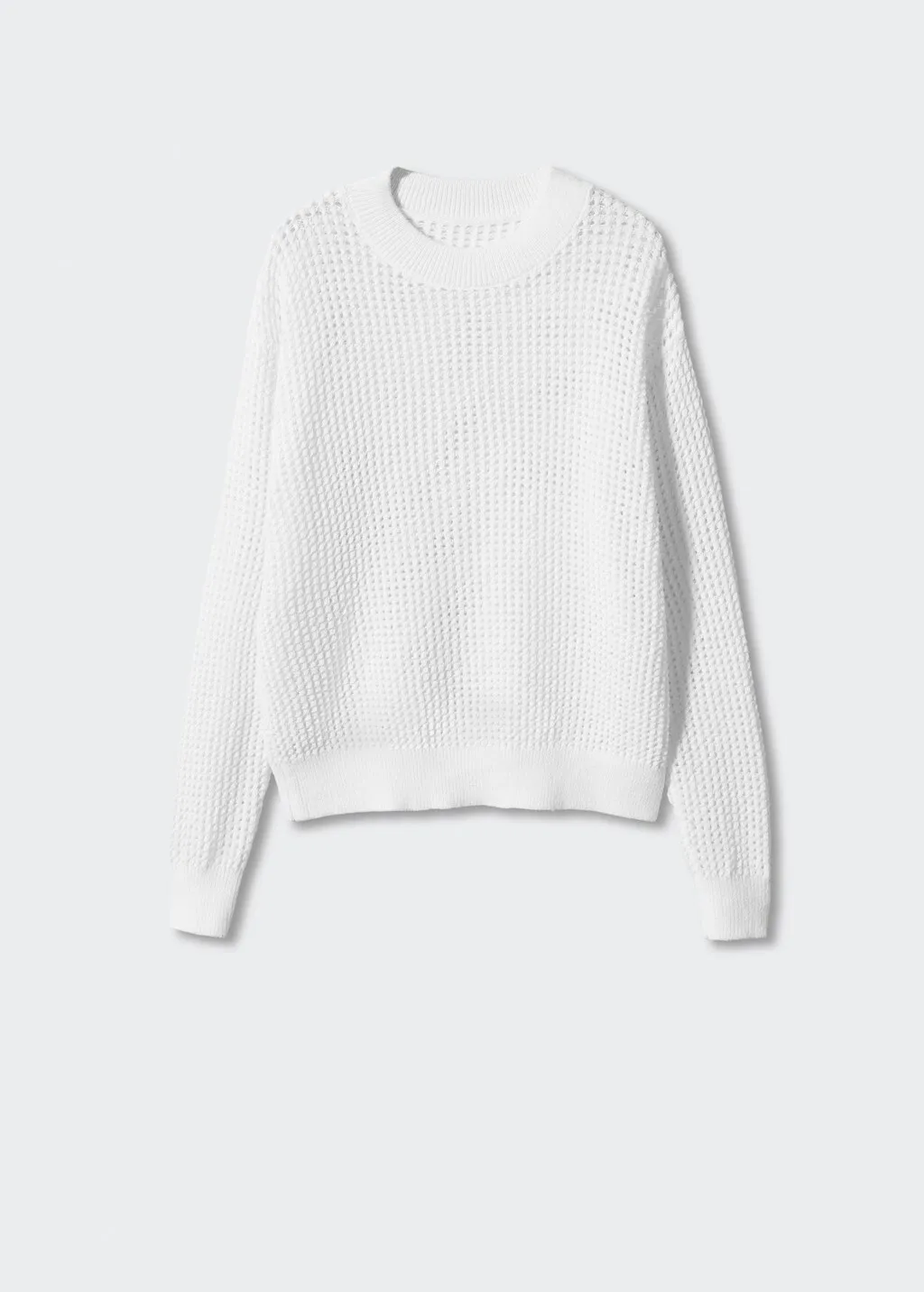 Pullover maglia traforata