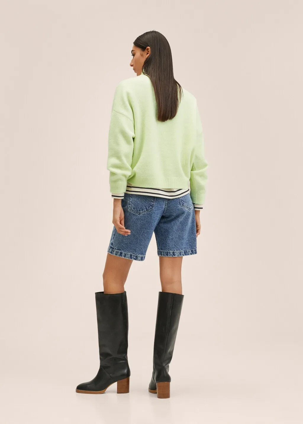 Pullover maglia zip