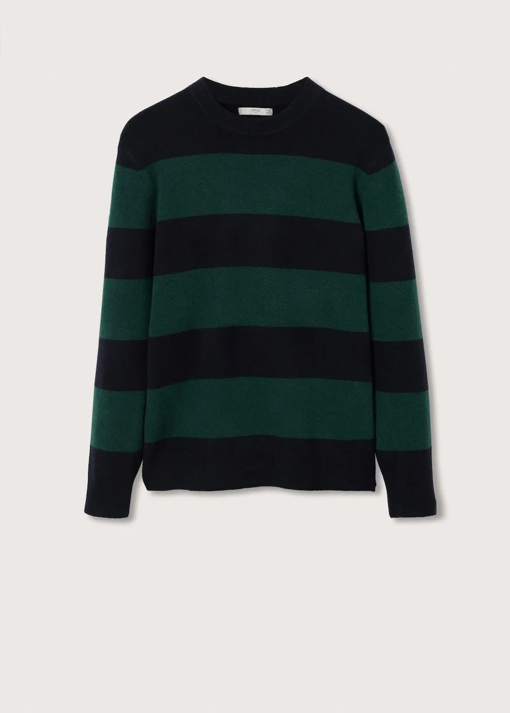 Pullover texture rigata
