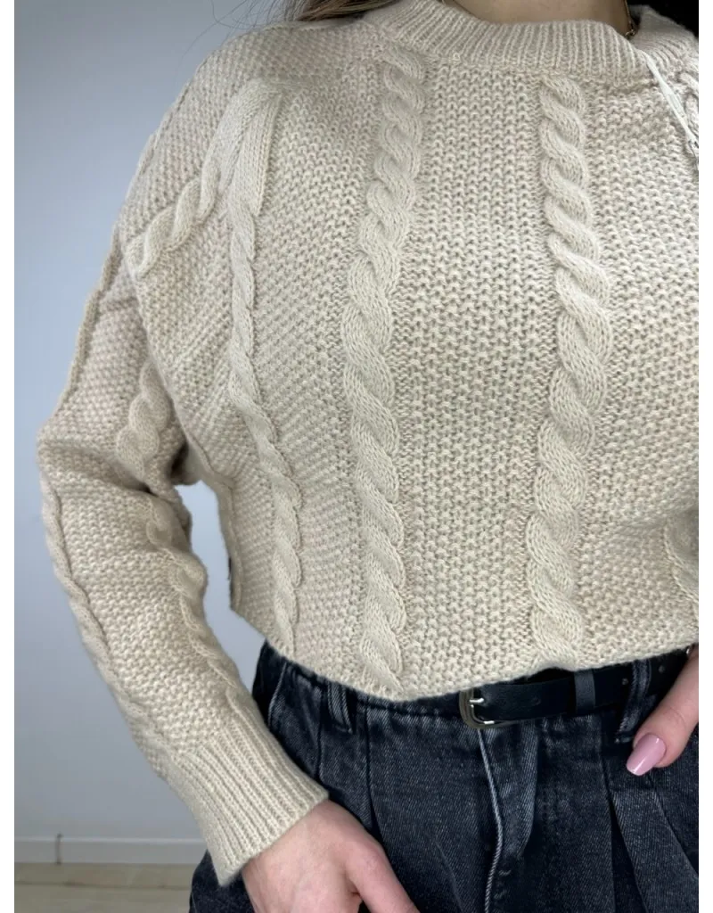 PULLOVER TRESY CAMEL