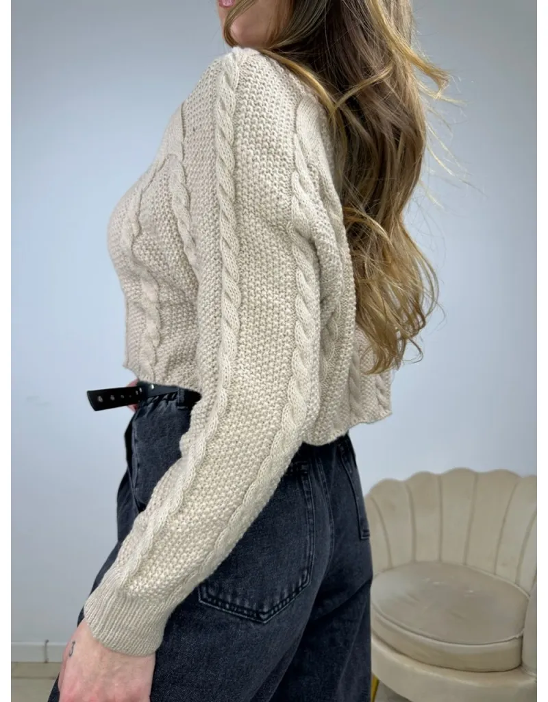 PULLOVER TRESY CAMEL