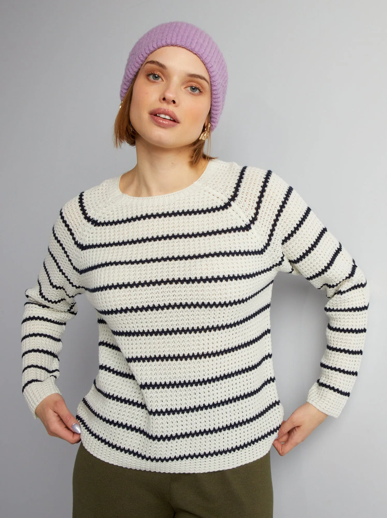 Pullover 'JDY' - BIANCO