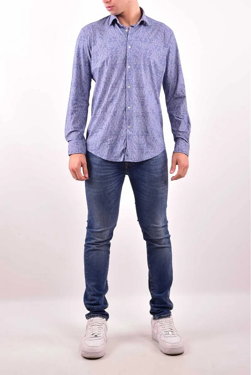 QB24 CAMICIA ML CASUAL