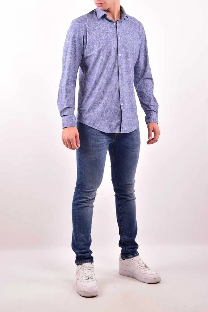 QB24 CAMICIA ML CASUAL