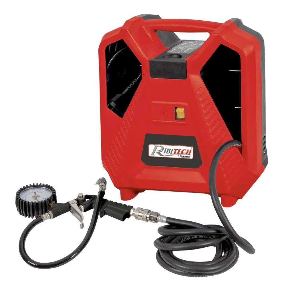 Ribitech PRCOMP1/KIT - Compressore portatile 