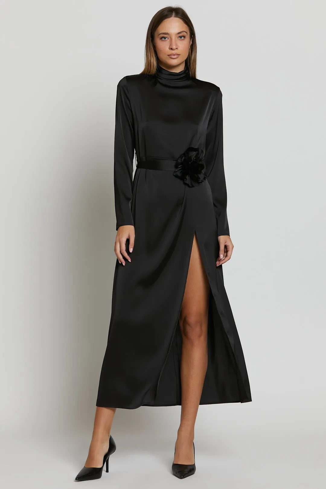 Rose Dress Nero-