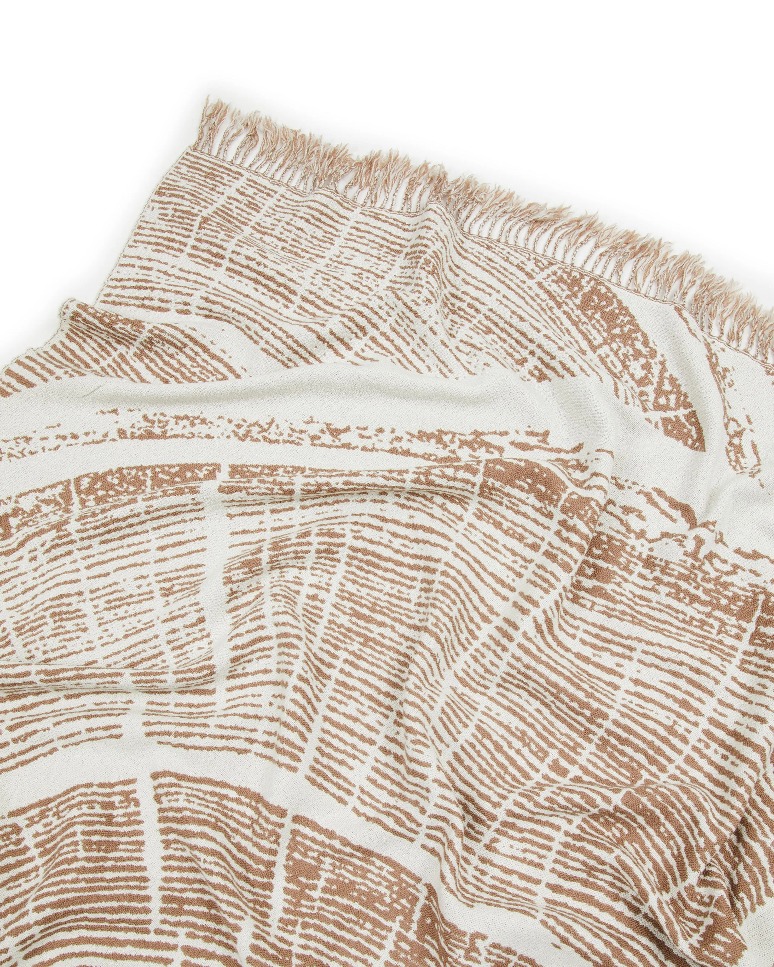    Rovere plaid in pura lana lavabile      