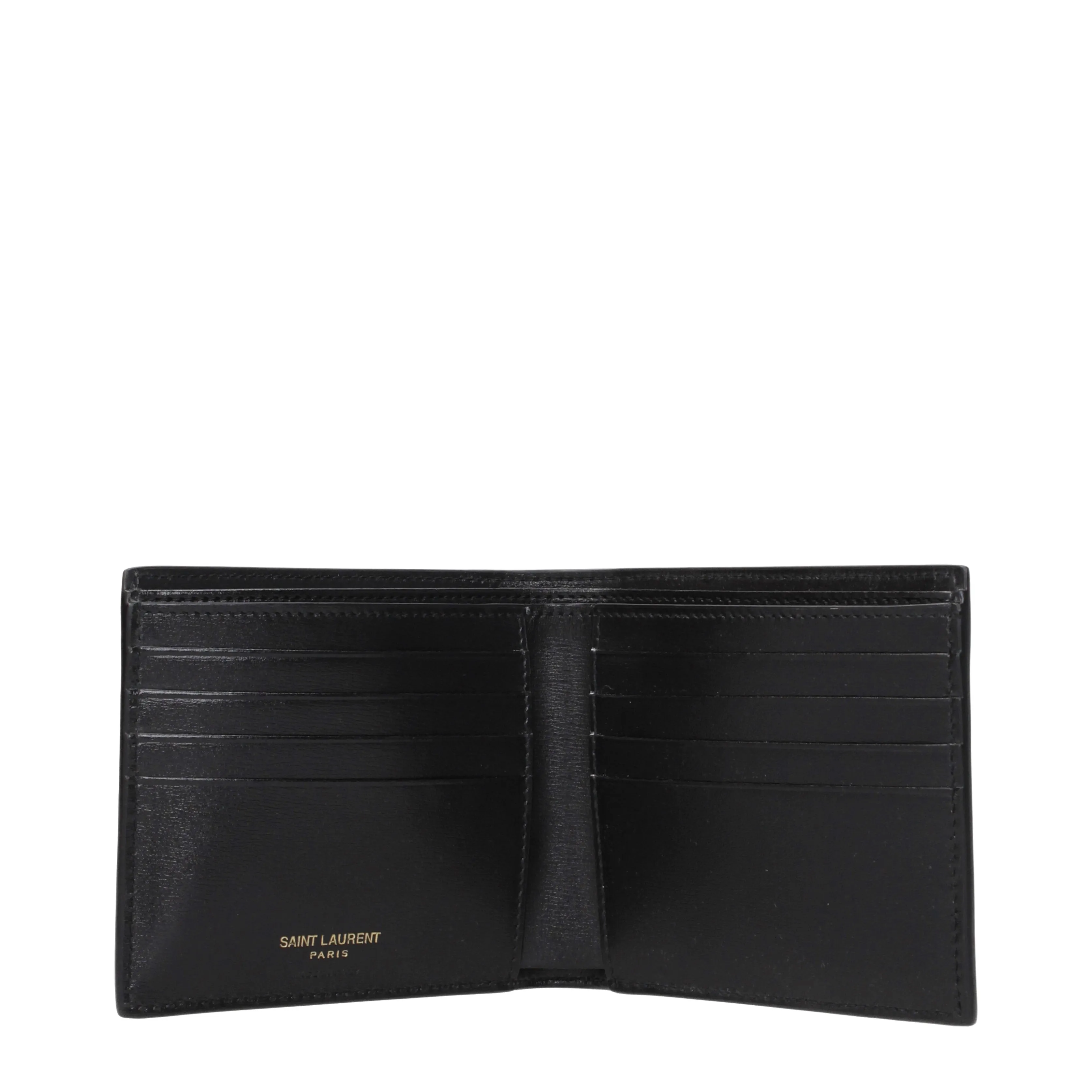 Saint Laurent Portafogli Uomo Pelle Nero