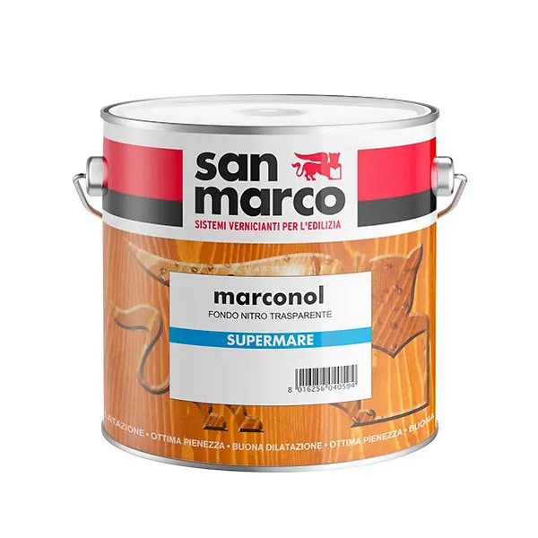 SAN MARCO MARCONOL SUPERMARE LUCIDO VERNICE PER LEGNO TRASPARENTE LT1