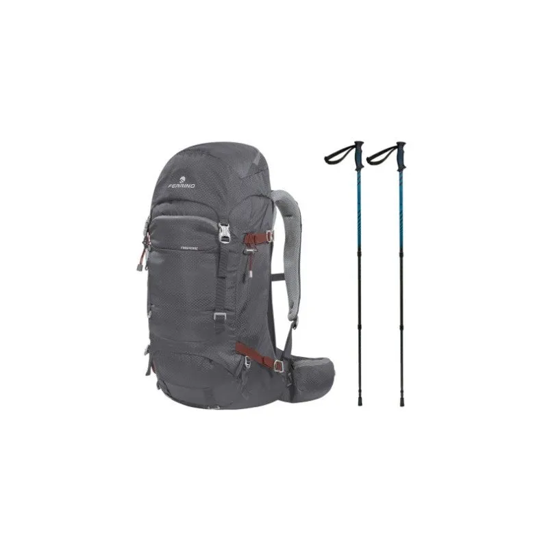 Santiago Kit Zaino + Bastoncino Trekking