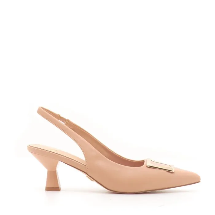 SCARPE CON TACCO IN ECOPELLE