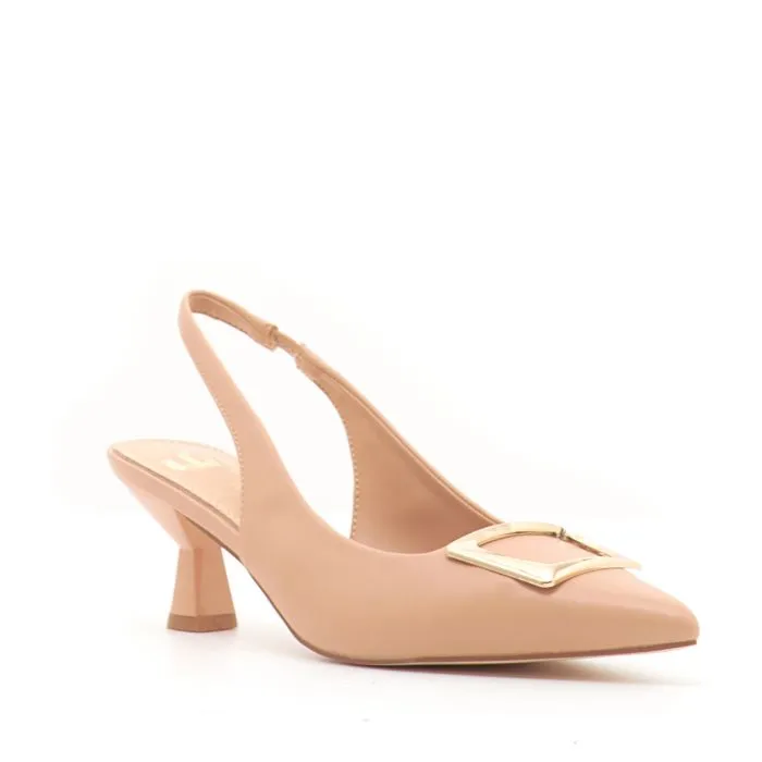 SCARPE CON TACCO IN ECOPELLE
