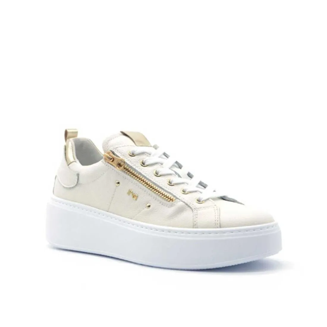Scarpe da Donna NERO GIARDINI Art. E306541D 707 Sneakers bianco casual