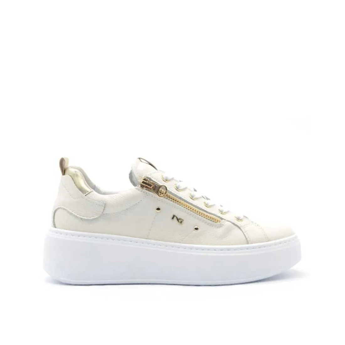 Scarpe da Donna NERO GIARDINI Art. E306541D 707 Sneakers bianco casual