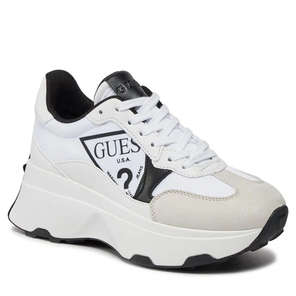 Scarpe Donna GUESS Sneakers White - Black Linea Calebb