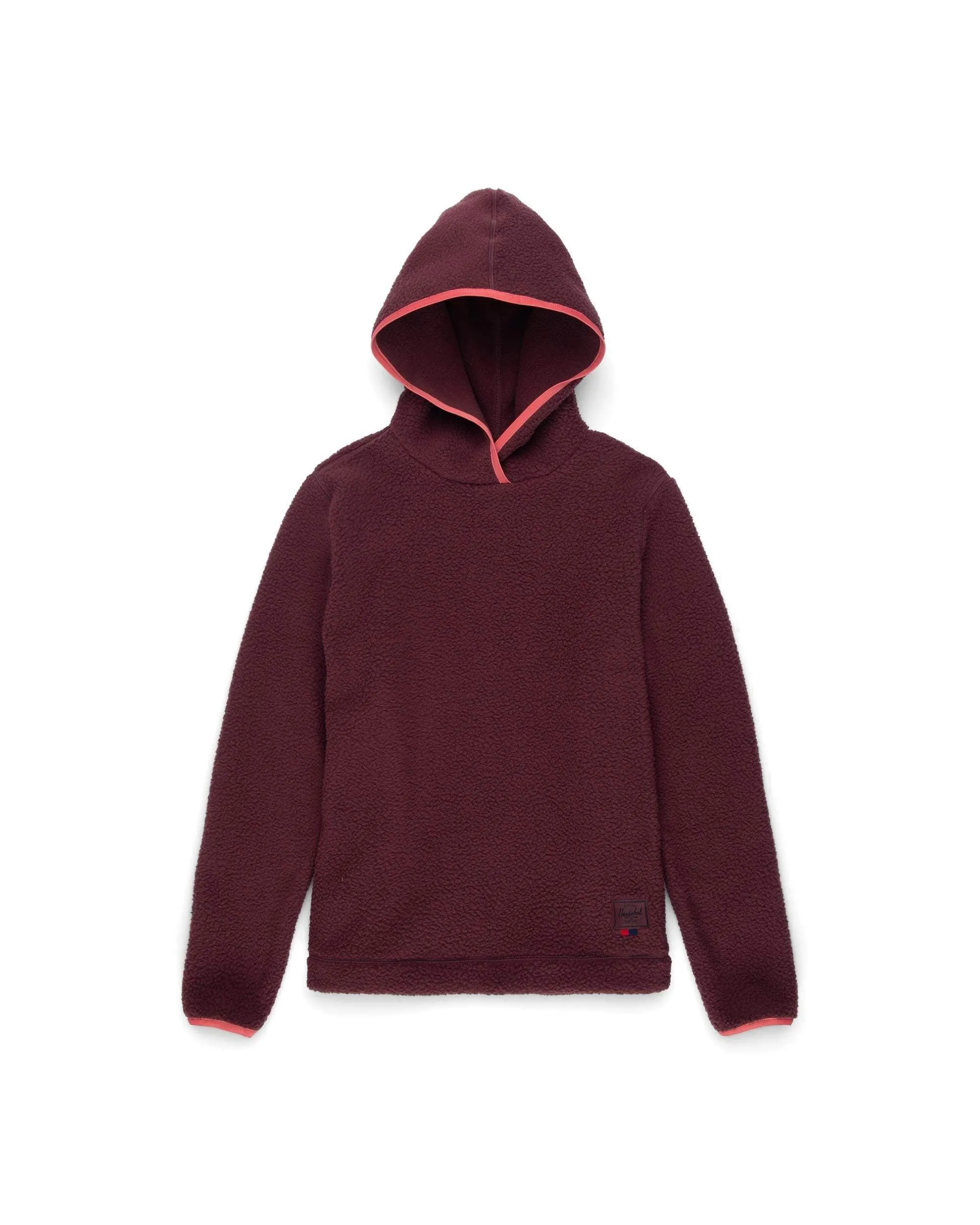 Sherpa Hoodie Plum