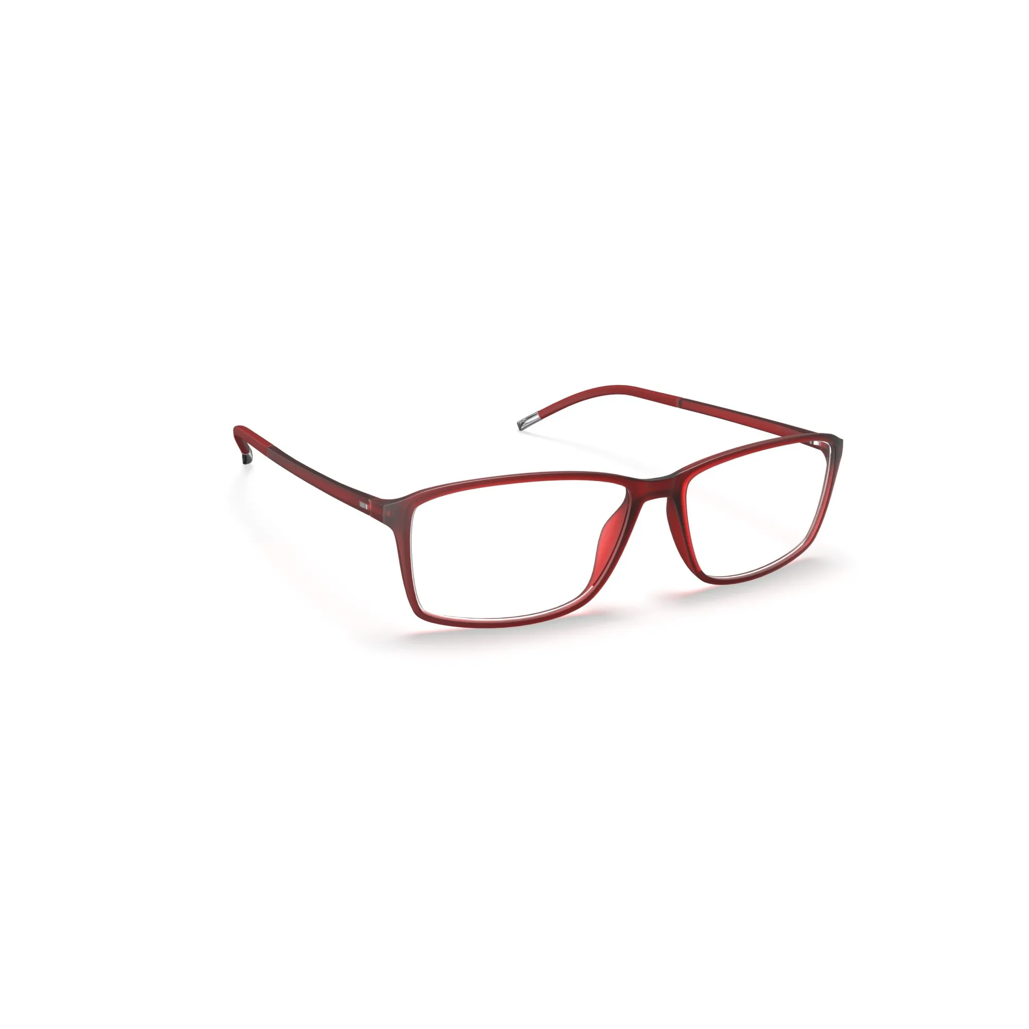   Silhouette 2942 Spx Illusion 3110 Rosso Scuro | Occhiale Da Vista Uomo 