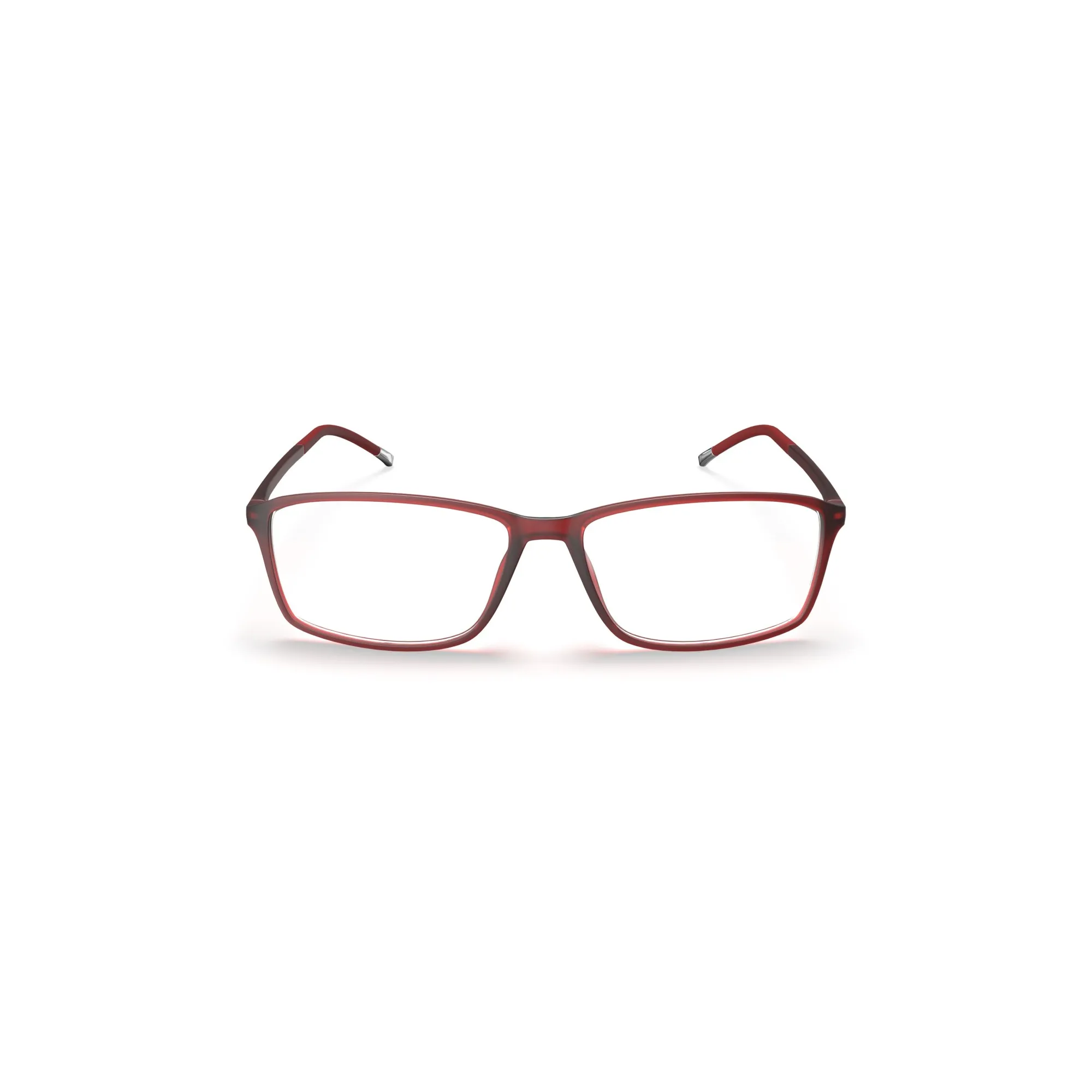   Silhouette 2942 Spx Illusion 3110 Rosso Scuro | Occhiale Da Vista Uomo 