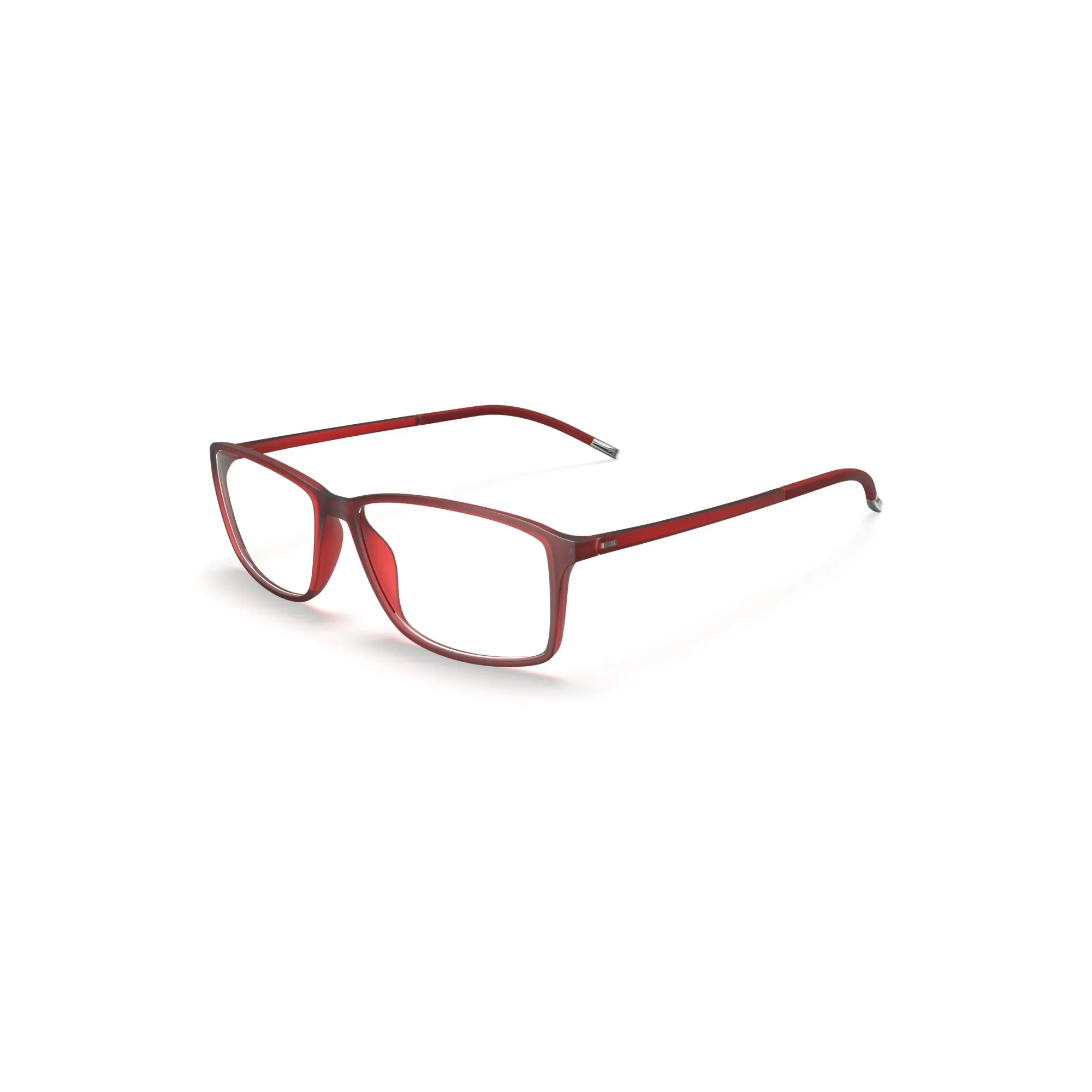   Silhouette 2942 Spx Illusion 3110 Rosso Scuro | Occhiale Da Vista Uomo 