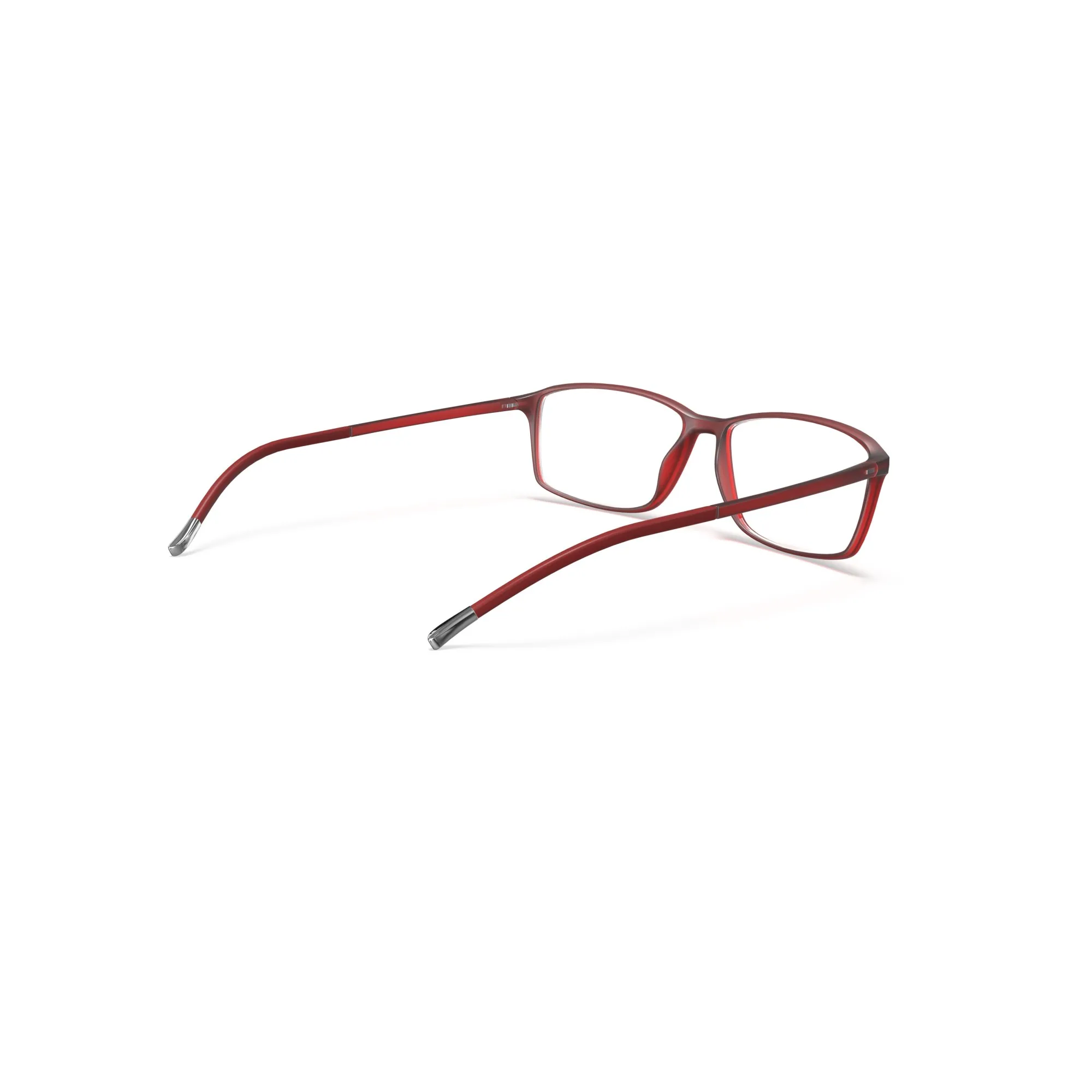  Silhouette 2942 Spx Illusion 3110 Rosso Scuro | Occhiale Da Vista Uomo 
