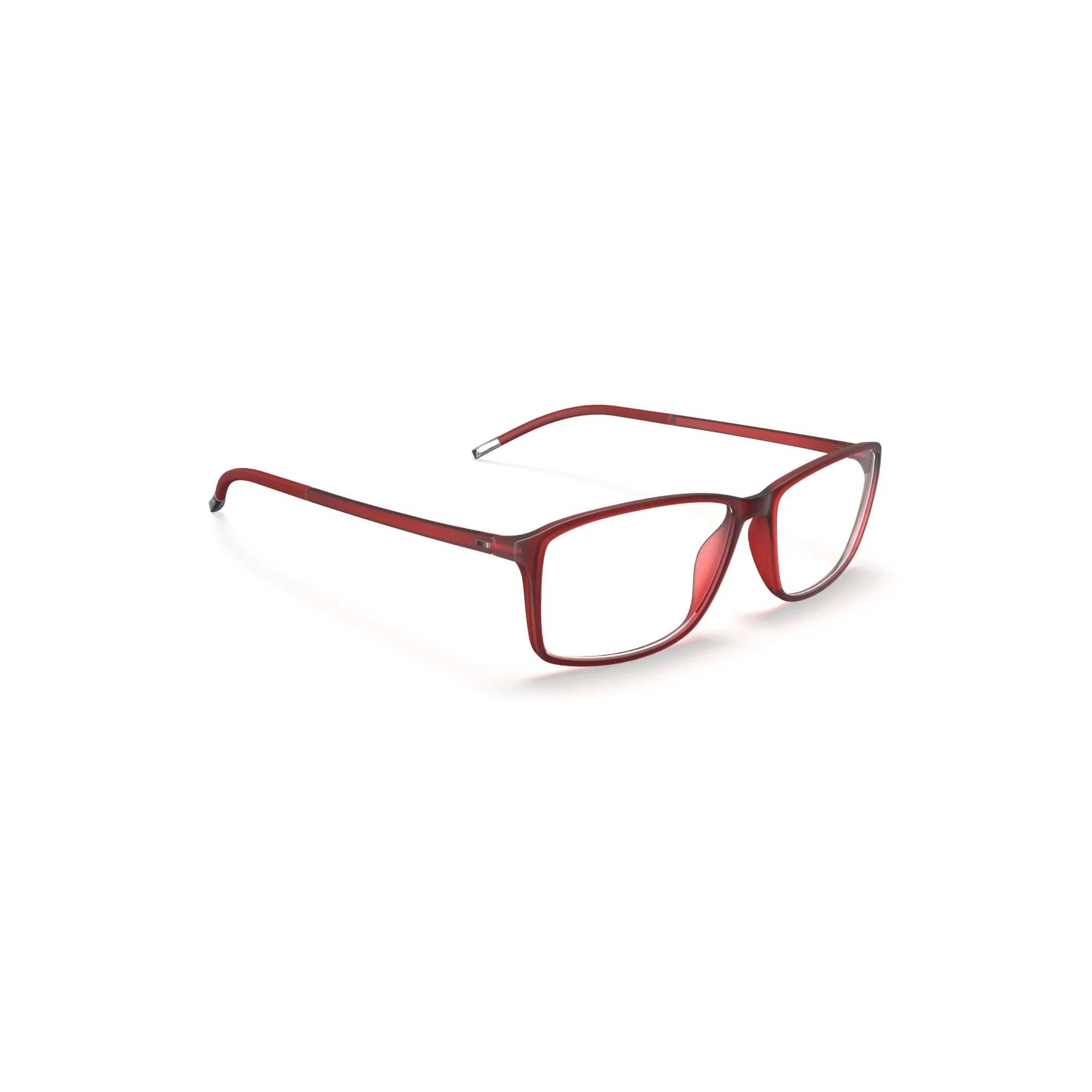   Silhouette 2942 Spx Illusion 3110 Rosso Scuro | Occhiale Da Vista Uomo 