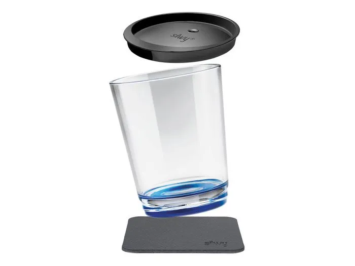 Silwy Blue bicchiere magnetico