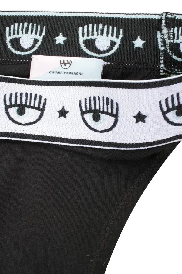 Slip Donna Chiara Ferragni Bi-Pack Nero