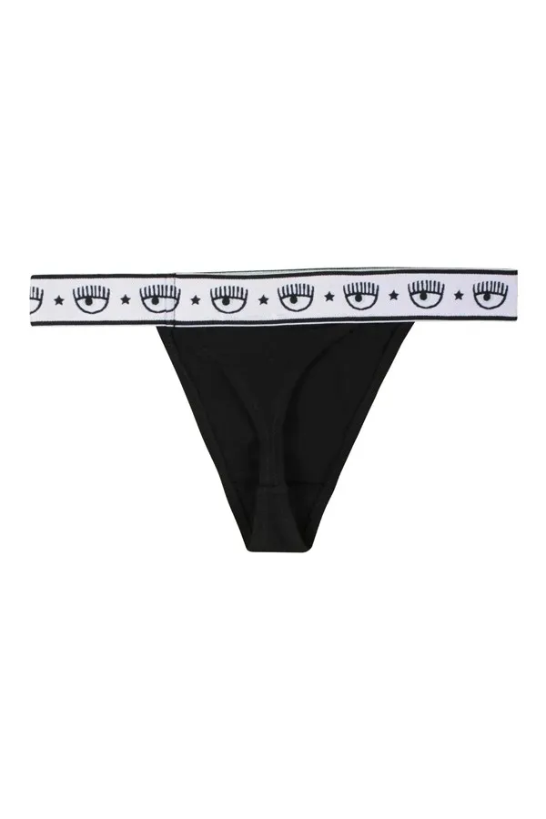 Slip Donna Chiara Ferragni Bi-Pack Nero