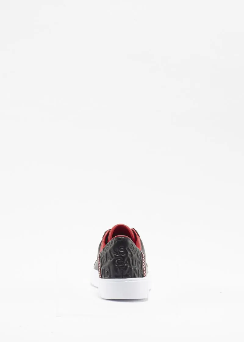 Sneaker con nastro bicolor