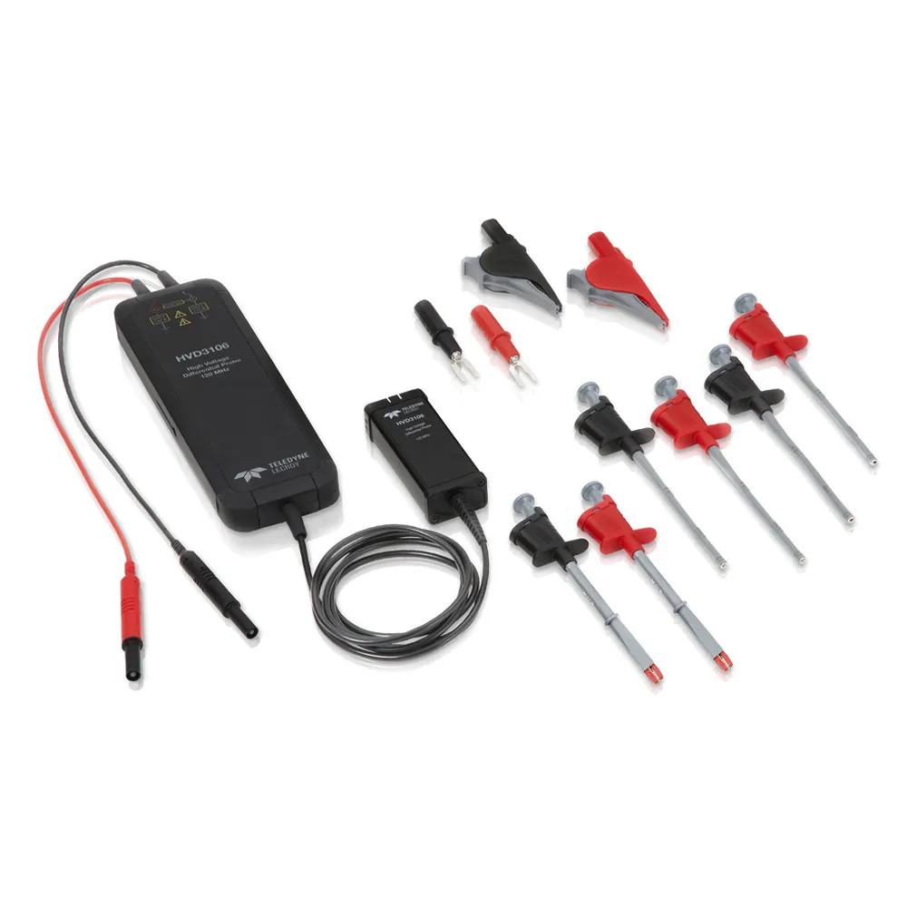 Sonda per oscilloscopio Teledyne LeCroy HVD3106A, 120MHz, attenuazione 1:50, 1:500