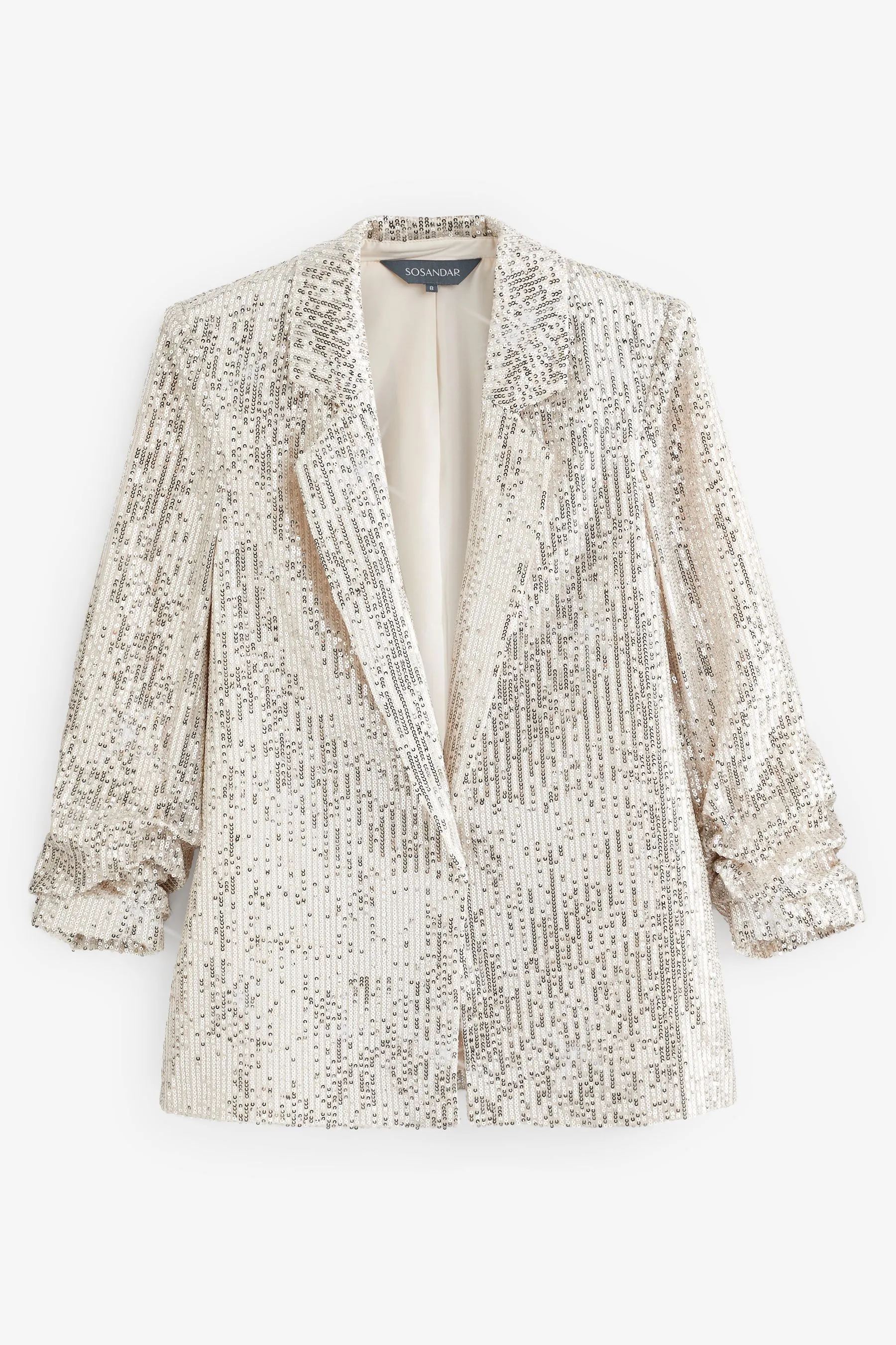 Sosandar - Paillettes - Blazer vestibilità comoda