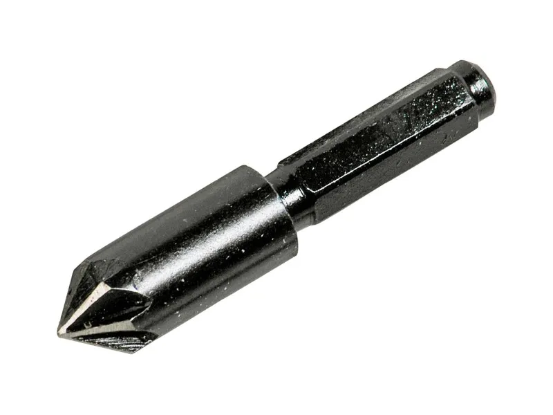 Svasatore LUX per legno 10 mm con codolo esagonale