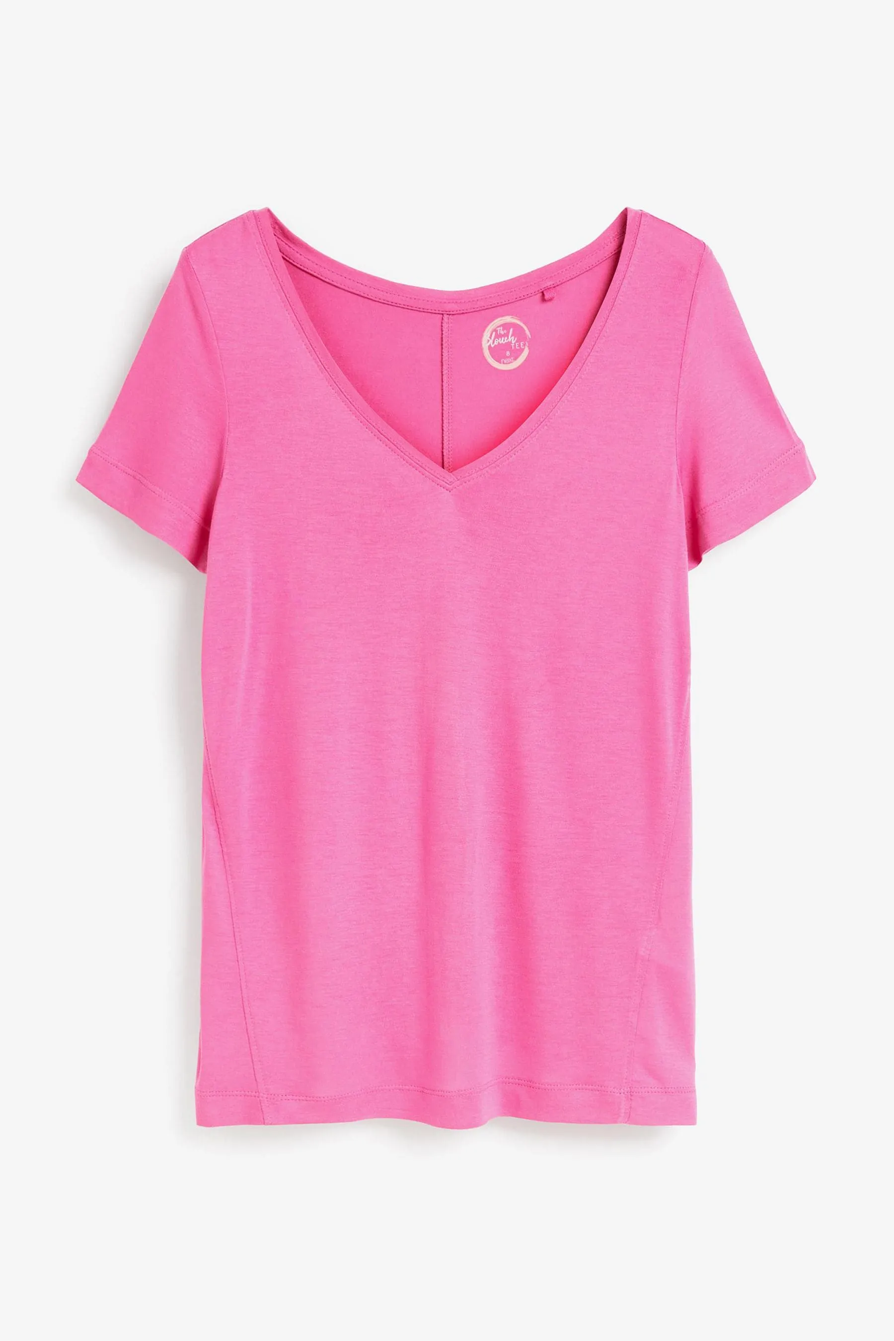 T-shirt con scollo a V ampio