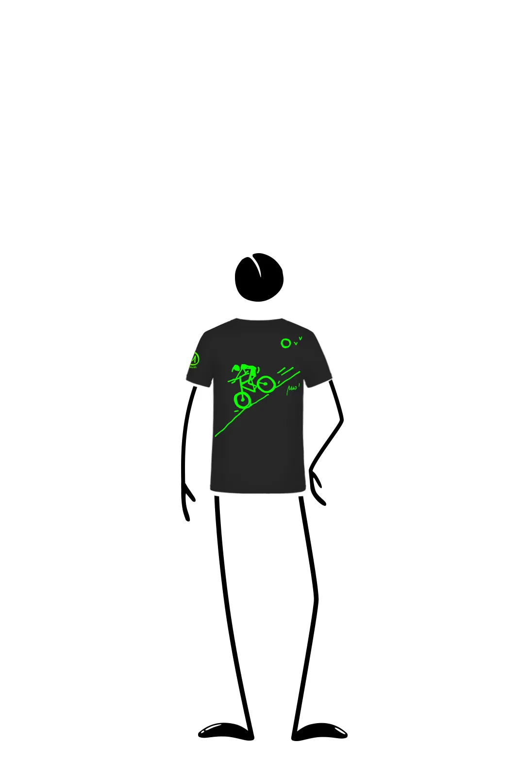 --T-shirt Enfant “Downhill” TATA-