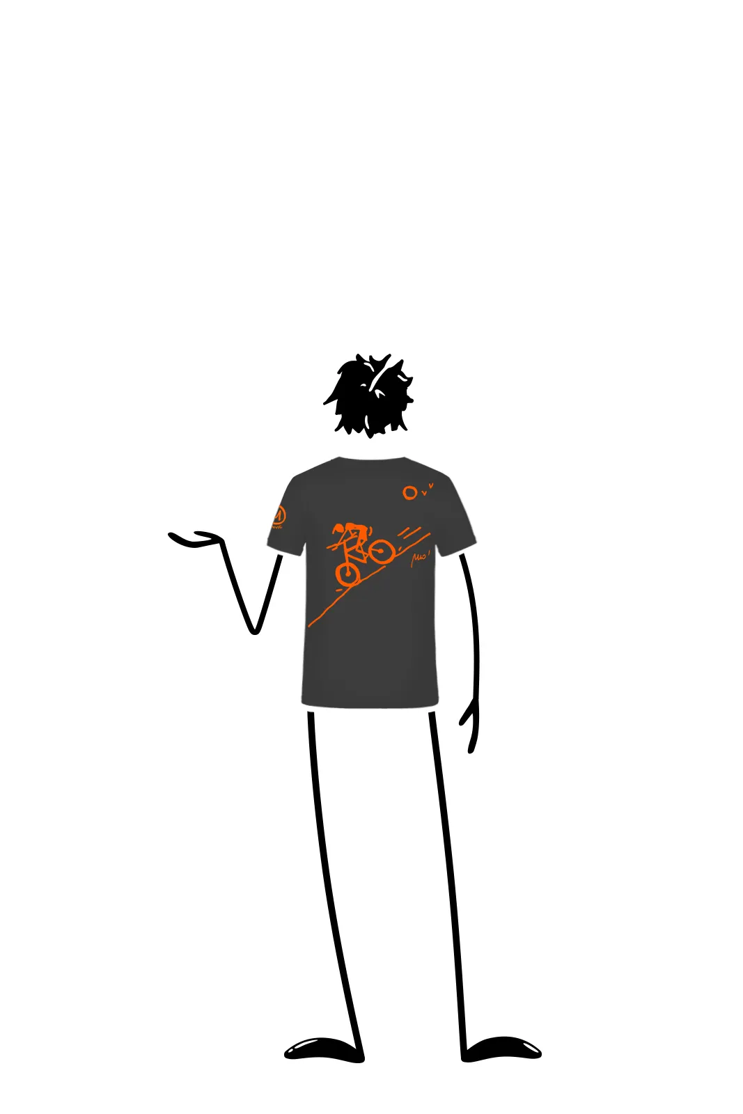 --T-shirt Enfant “Downhill” TATA-