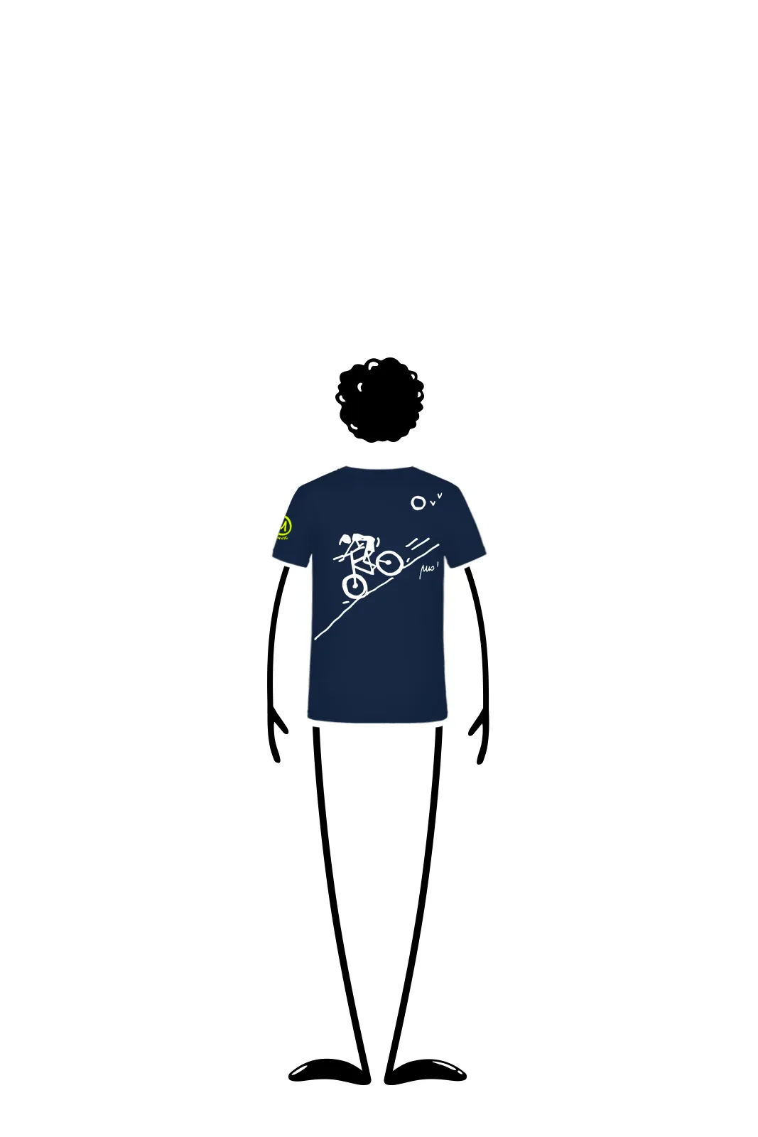 --T-shirt Enfant “Downhill” TATA-