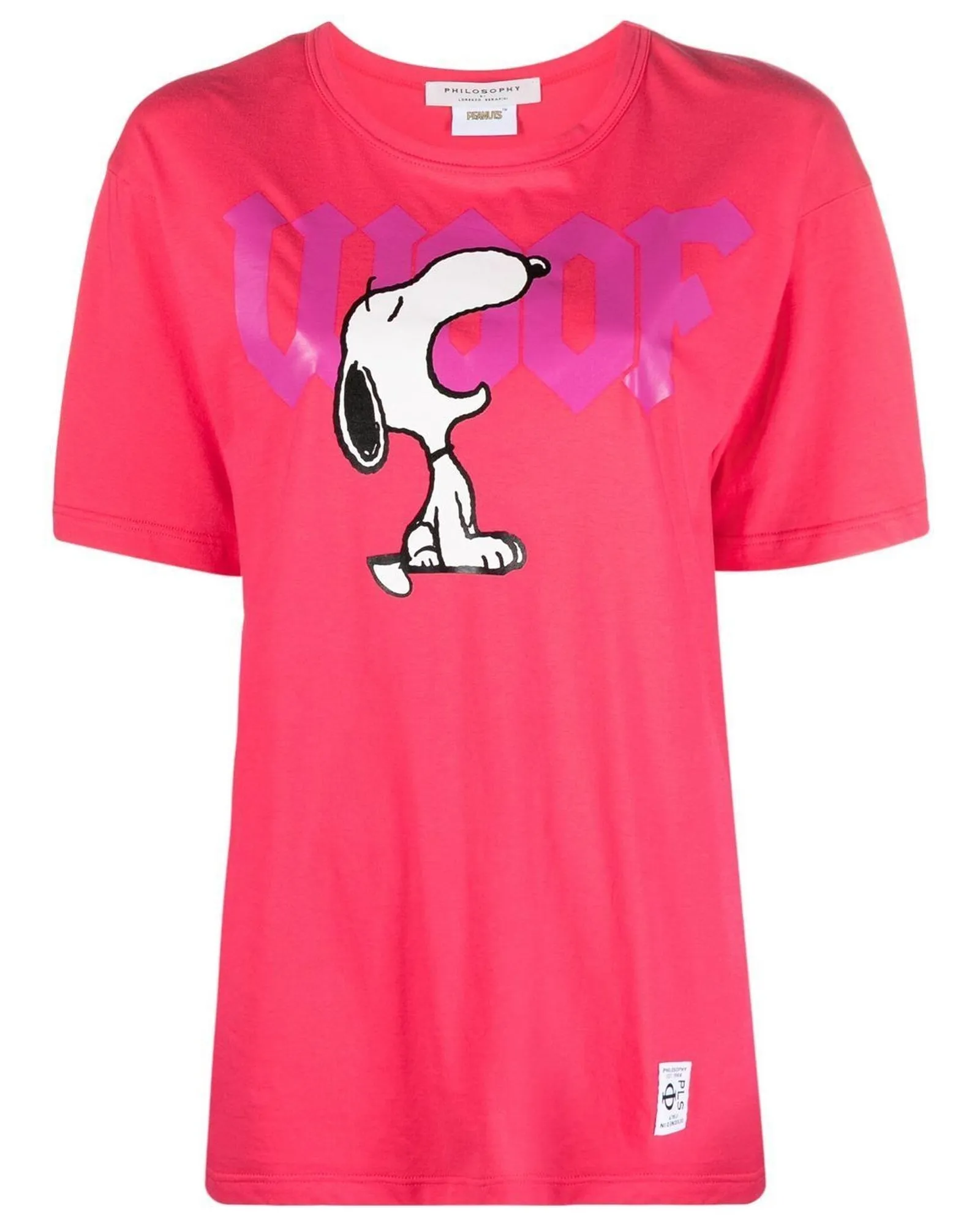 T-shirt Philosophy x Peanuts fucsia