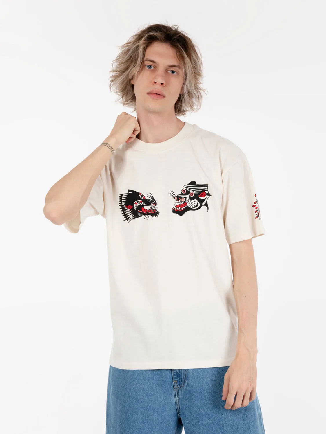 T-shirt Teide flash TS whisper white