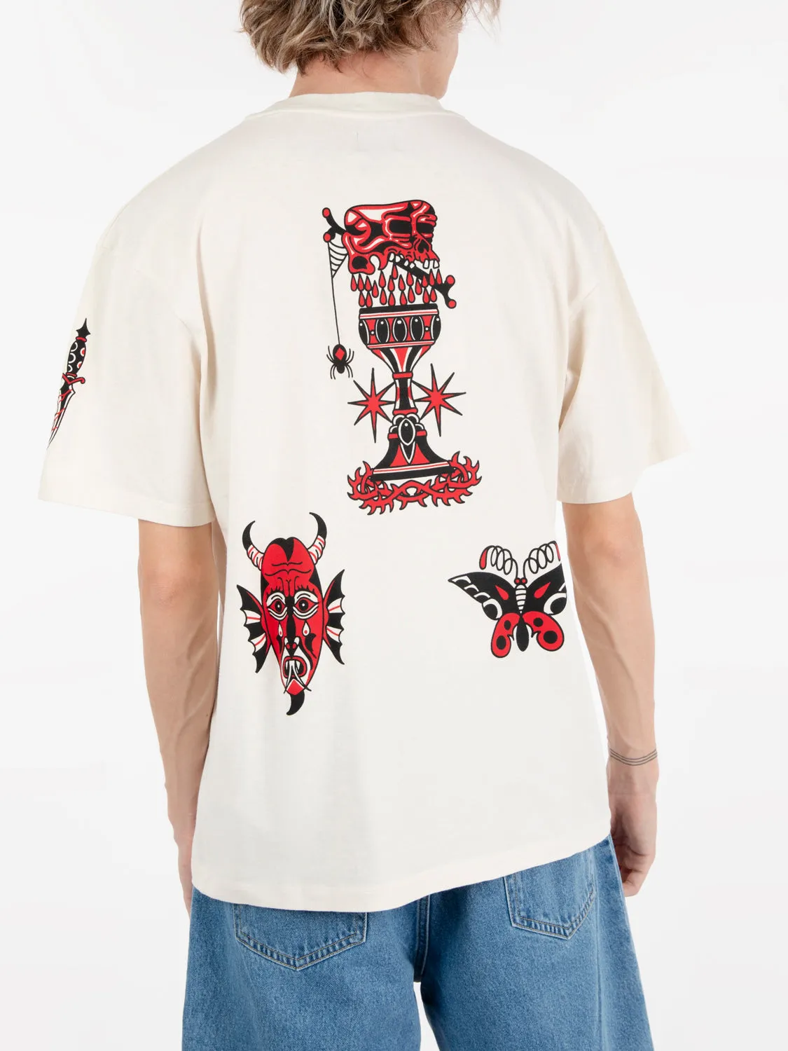 T-shirt Teide flash TS whisper white