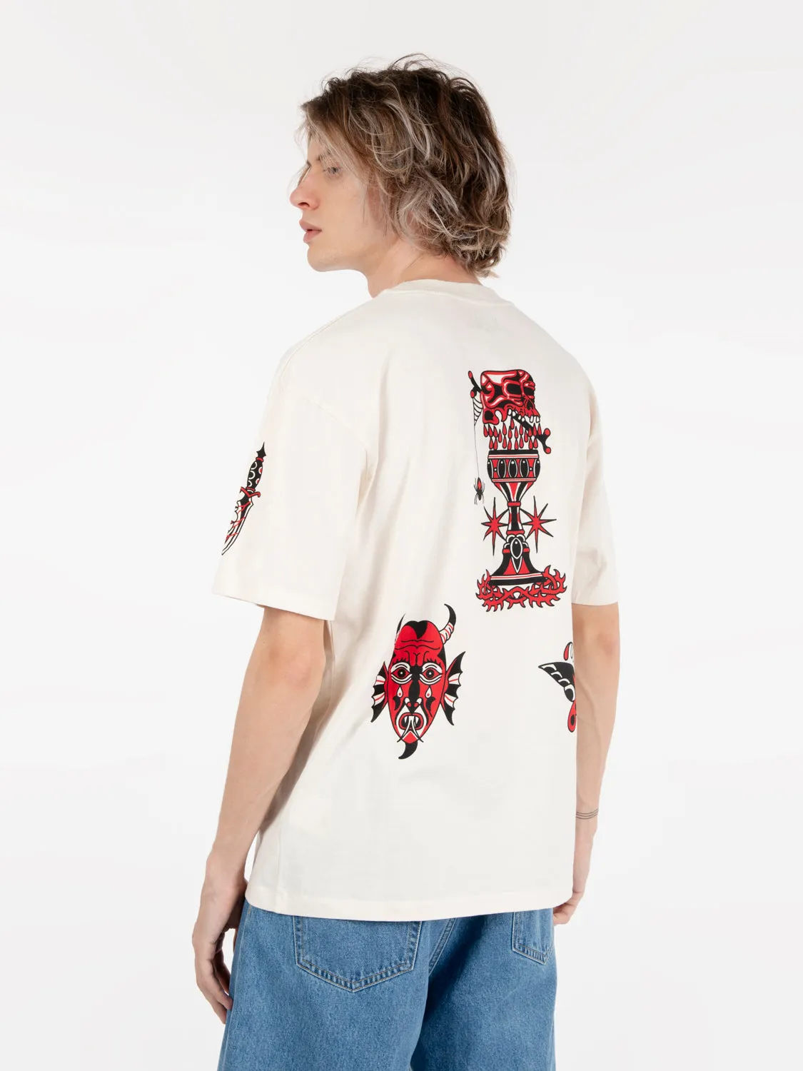 T-shirt Teide flash TS whisper white